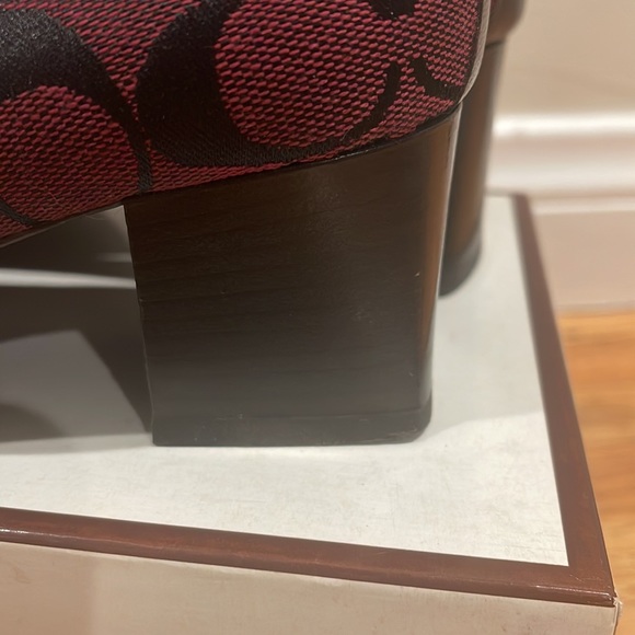 COACH Julia Signature Monogram Loafers - Picture 3 of 8